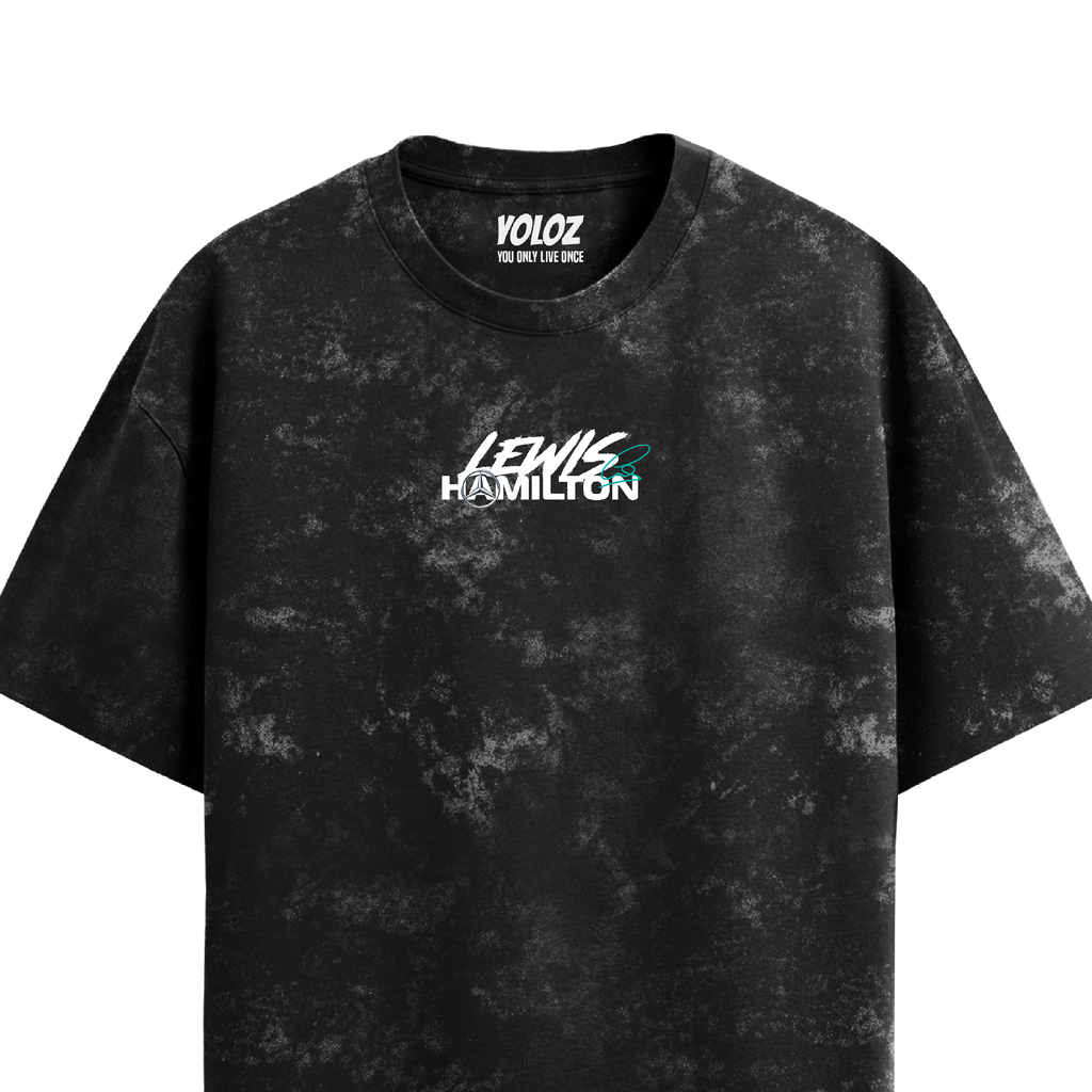 Lewis Hamilton Oversized Tee – Acid Wash