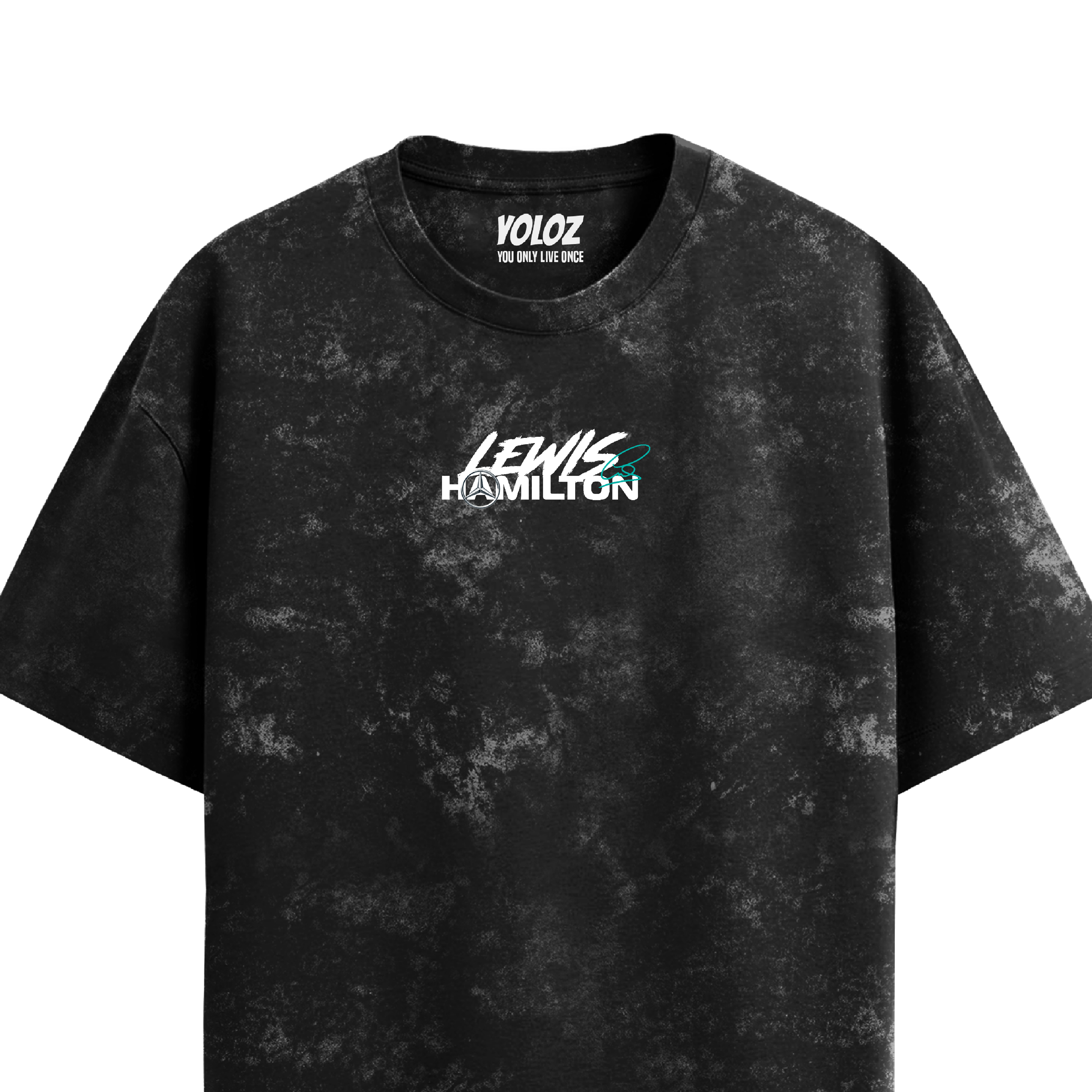 Lewis Hamilton Oversized Tee – Acid Wash