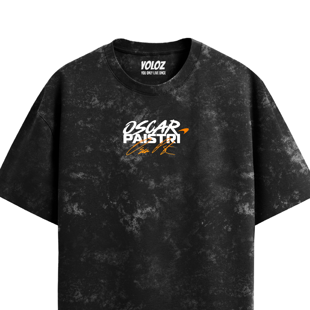 Carlos Sainz Oversized Tee – Acid Wash