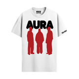 AURA WHITE REGULAR FIT T-SHIRT