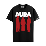 AURA BLACK REGULAR FIT T-SHIRT