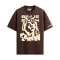 BILLIE EILISH BROWN OVERSIZED T-SHIRT