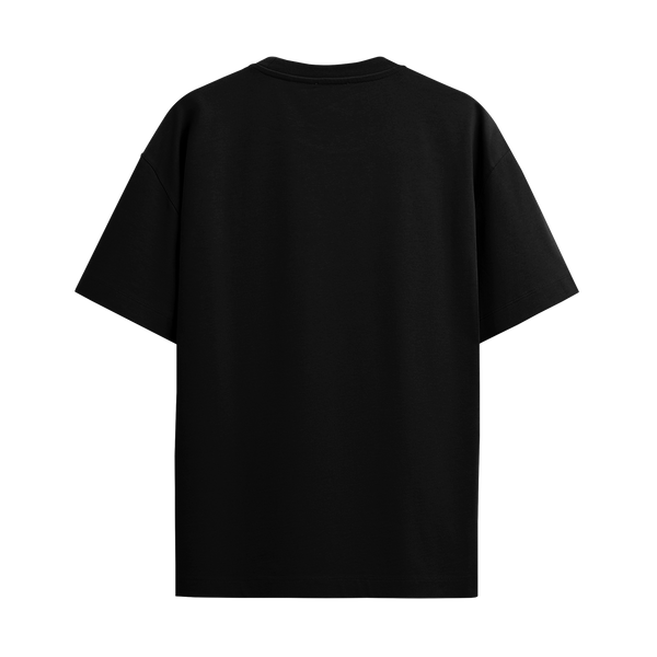 BASIC BLACK OVERSIZED T-SHIRT