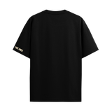 HOT MESS BLACK OVERSIZED T-SHIRT