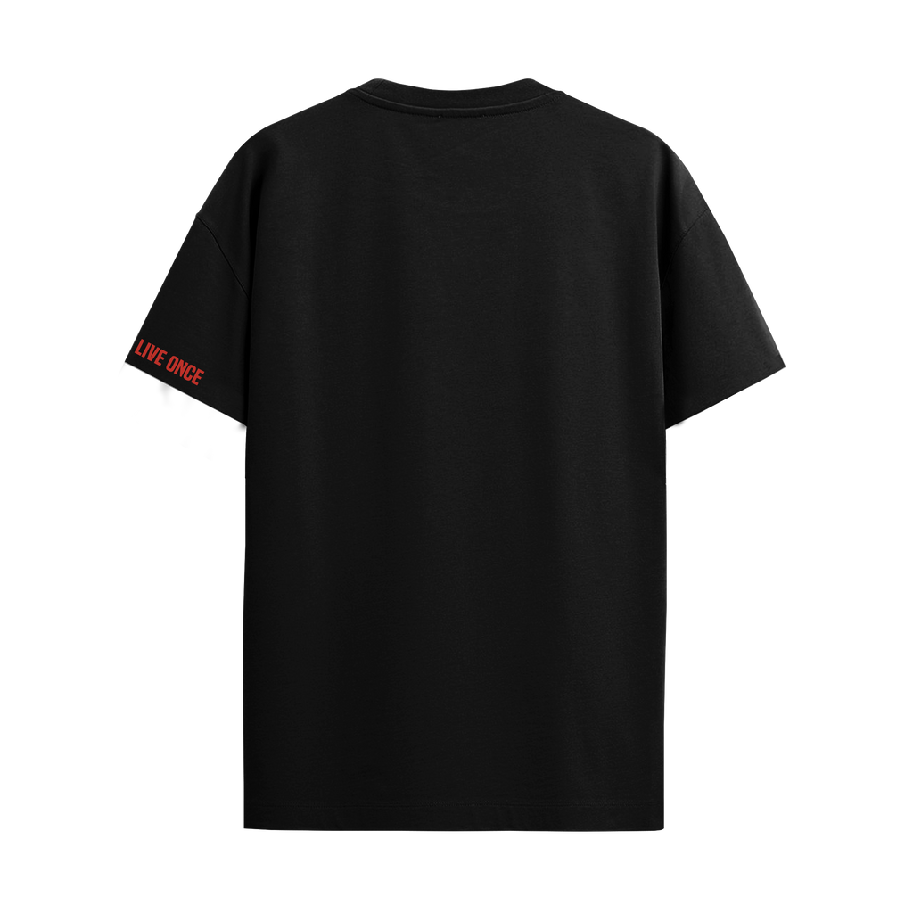 BILLIE EILISH BLACK REGULAR FIT T-SHIRT