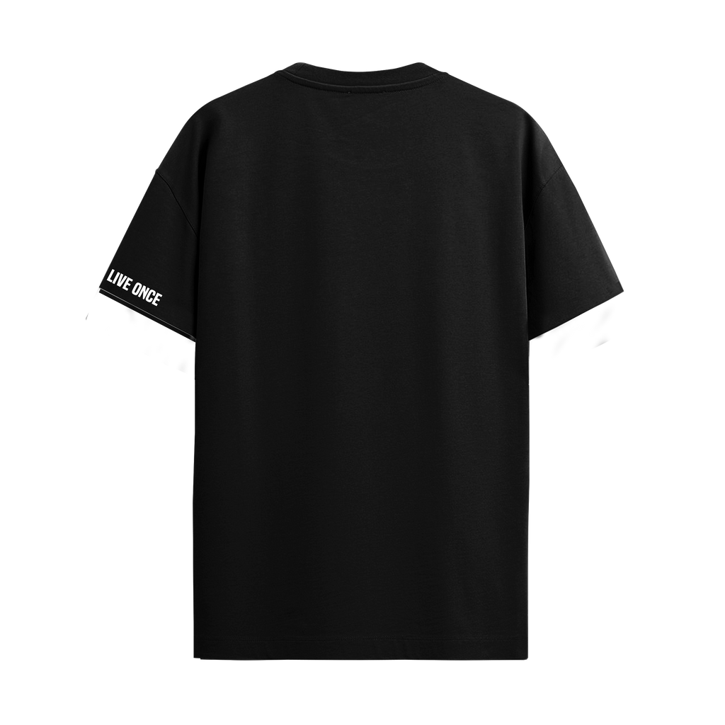 EYES NEVER LIE BLACK REGULAR FIT T-SHIRT