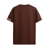 WE DON'T PLAY BROWN OVERSIZED T-SHIRT