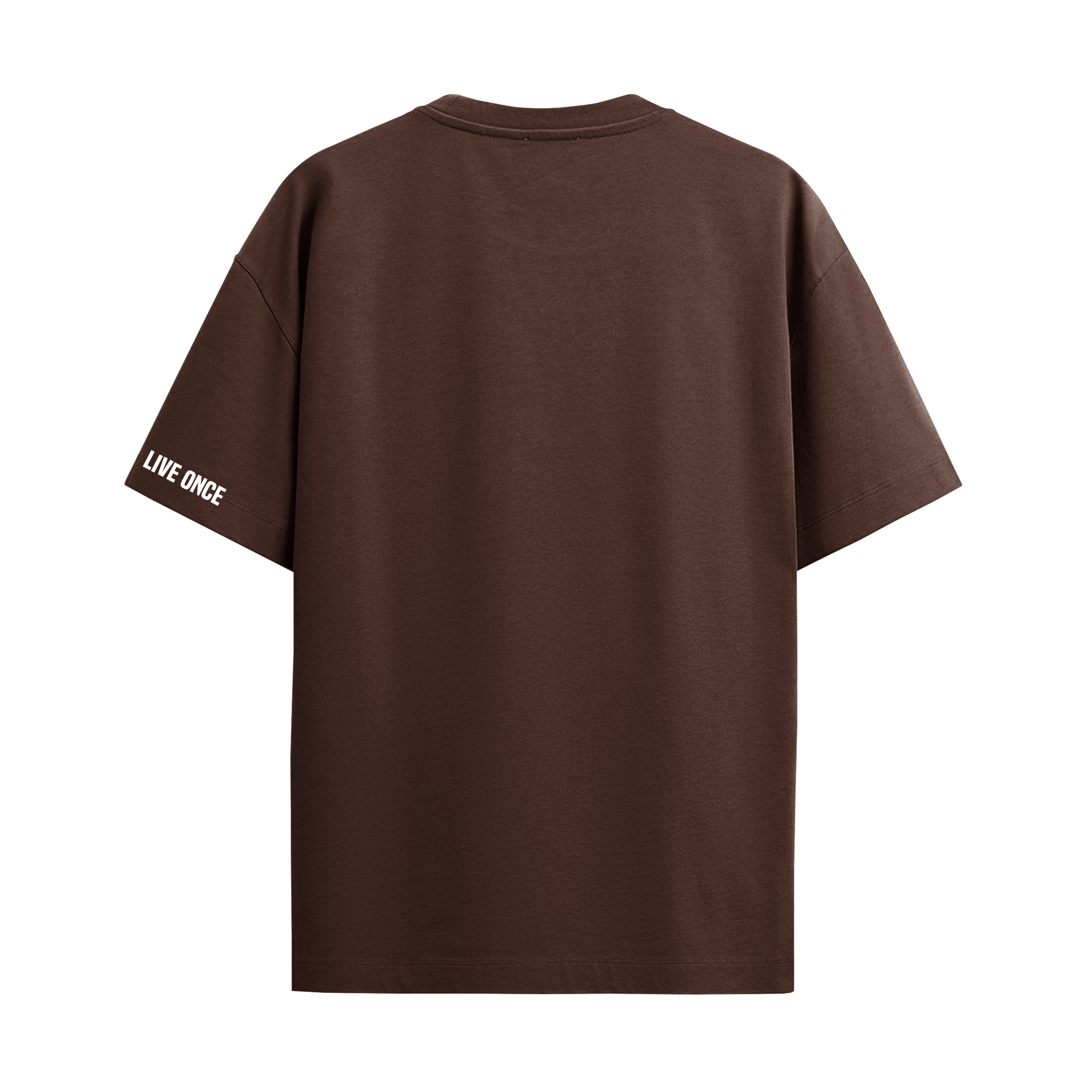 BILLIE EILISH BROWN OVERSIZED T-SHIRT