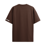 BILLIE EILISH BROWN OVERSIZED T-SHIRT