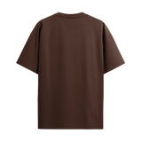 BASIC BROWN OVERSIZED T-SHIRT