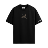 VULTURE BLACK OVERSIZED T-SHIRT