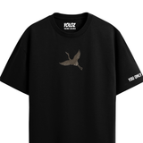 VULTURE BLACK OVERSIZED T-SHIRT
