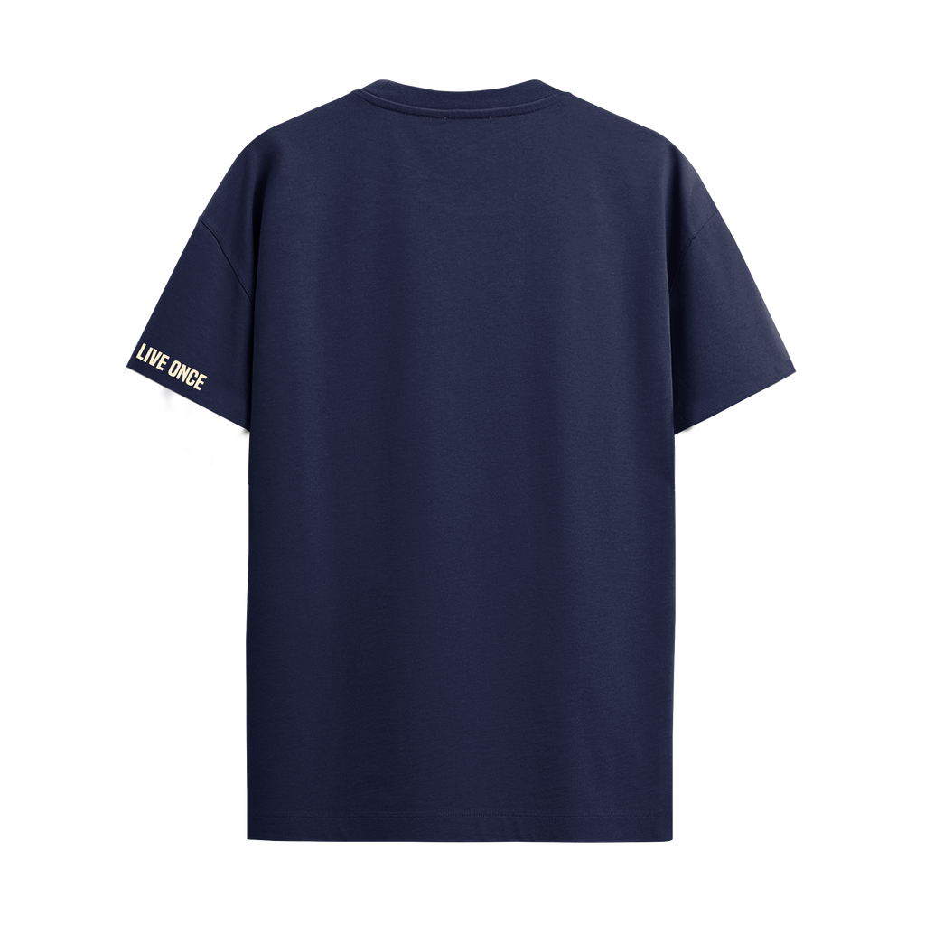 BILLIE EILISH NAVY BLUE REGULAR FIT T-SHIRT