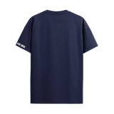 AURA NAVY BLUE REGULAR FIT T-SHIRT