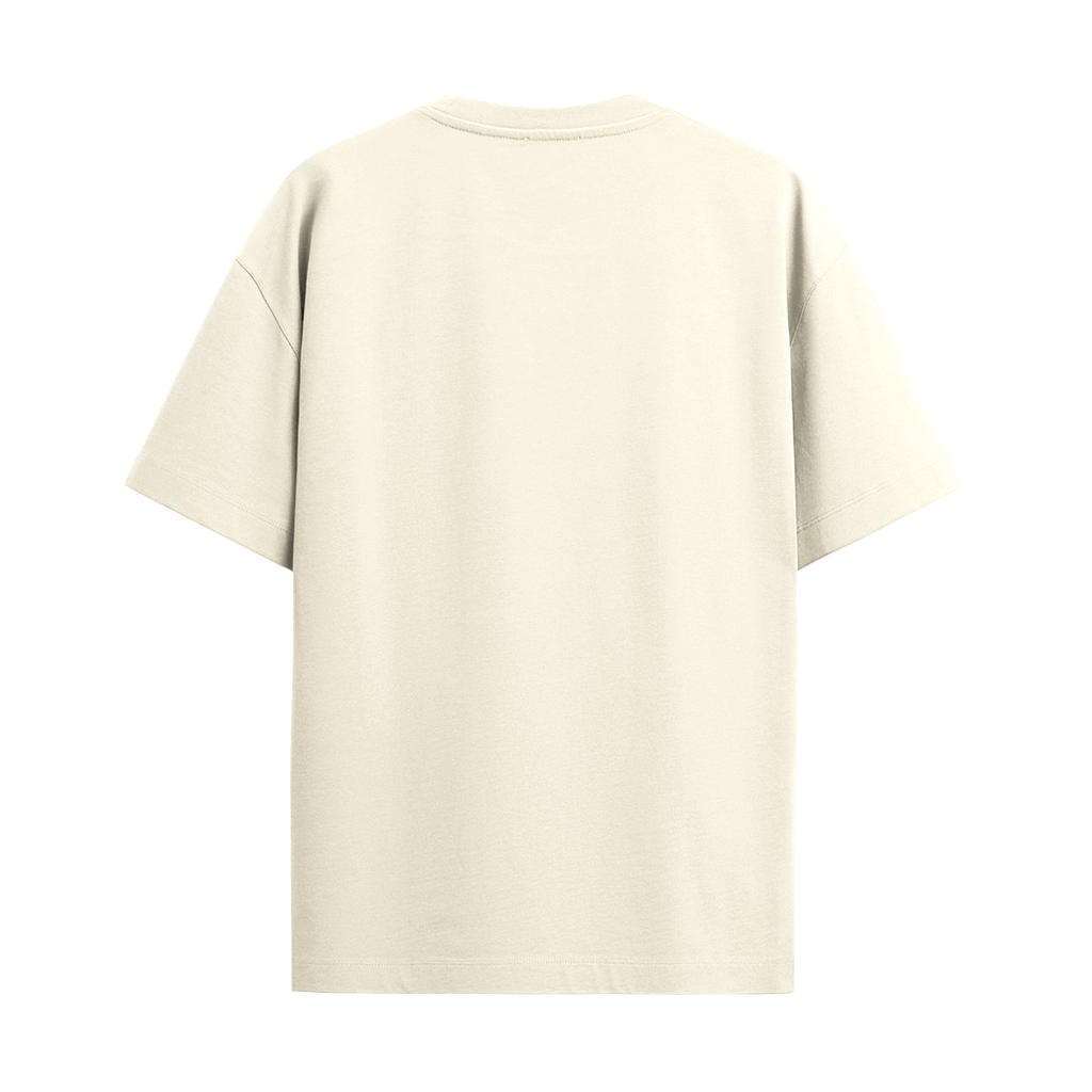 BASIC OFF WHITE OVERSIZED T-SHIRT