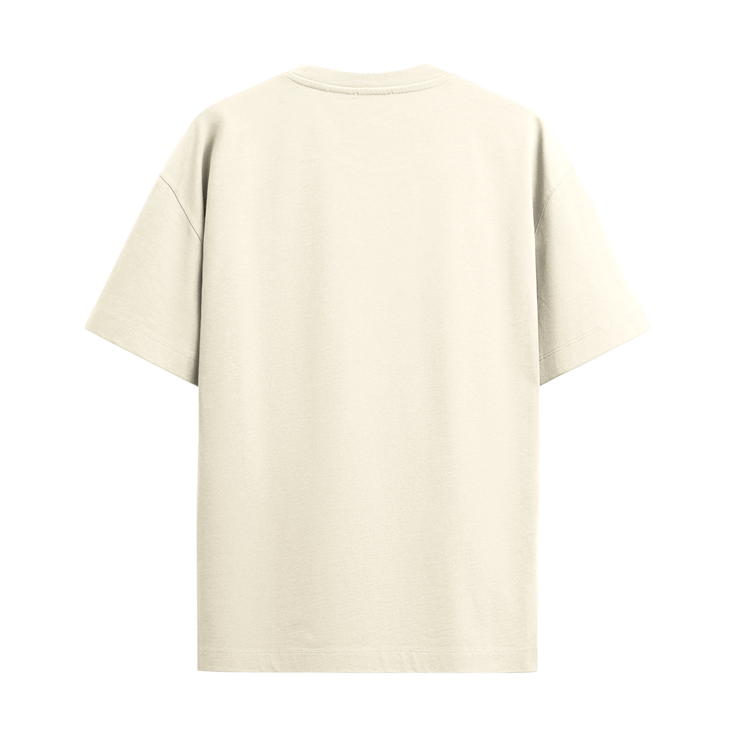 BASIC OFF WHITE OVERSIZED T-SHIRT