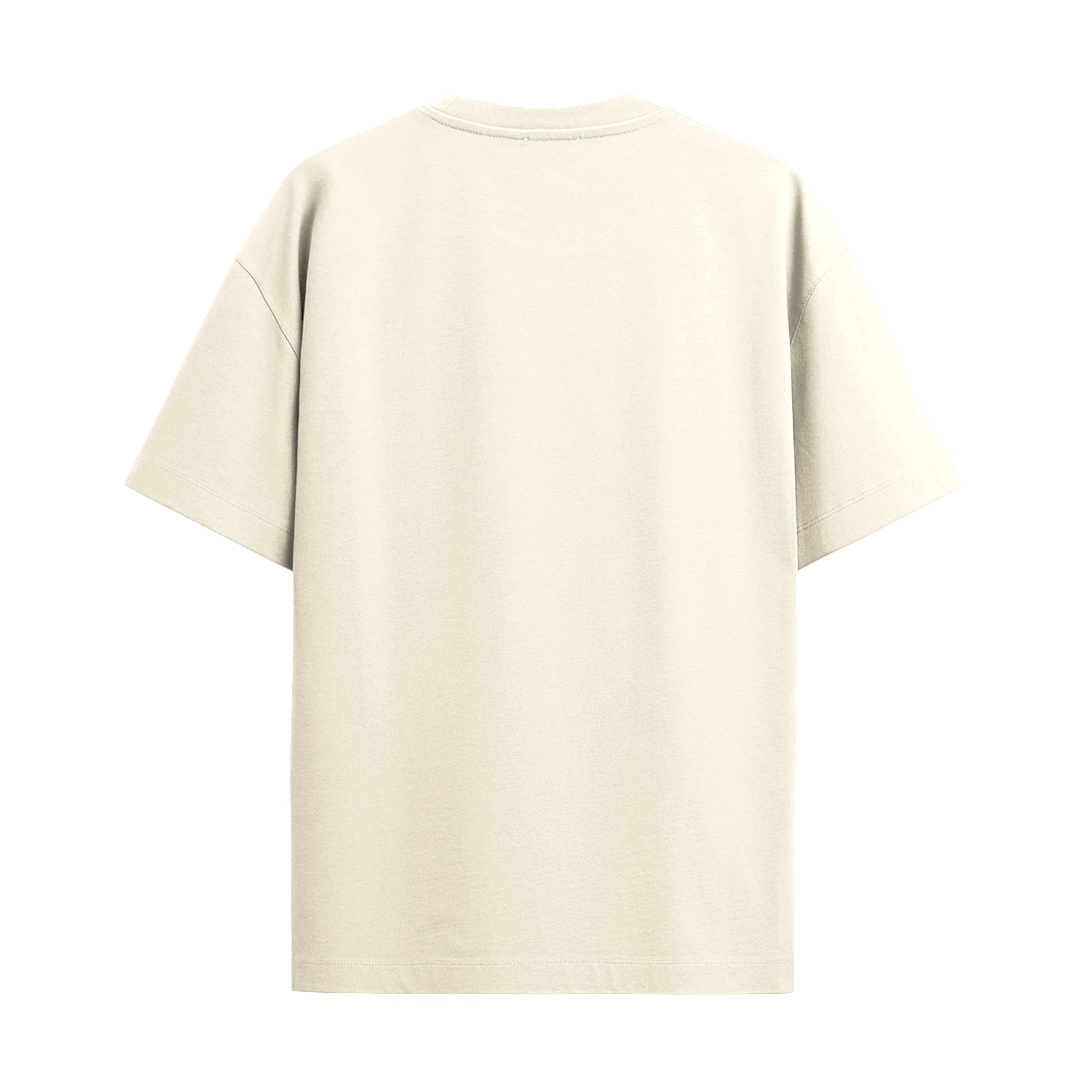 BASIC OFF WHITE OVERSIZED T-SHIRT