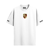 PORSCHE WHITE OVERSIZED T-SHIRT