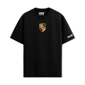 PORSCHE BLACK OVERSIZED T-SHIRT