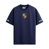 PORSCHE NAVY BLUE OVERSIZED T-SHIRT