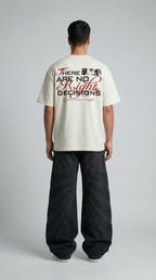 No Right Decisions Off White T-Shirt