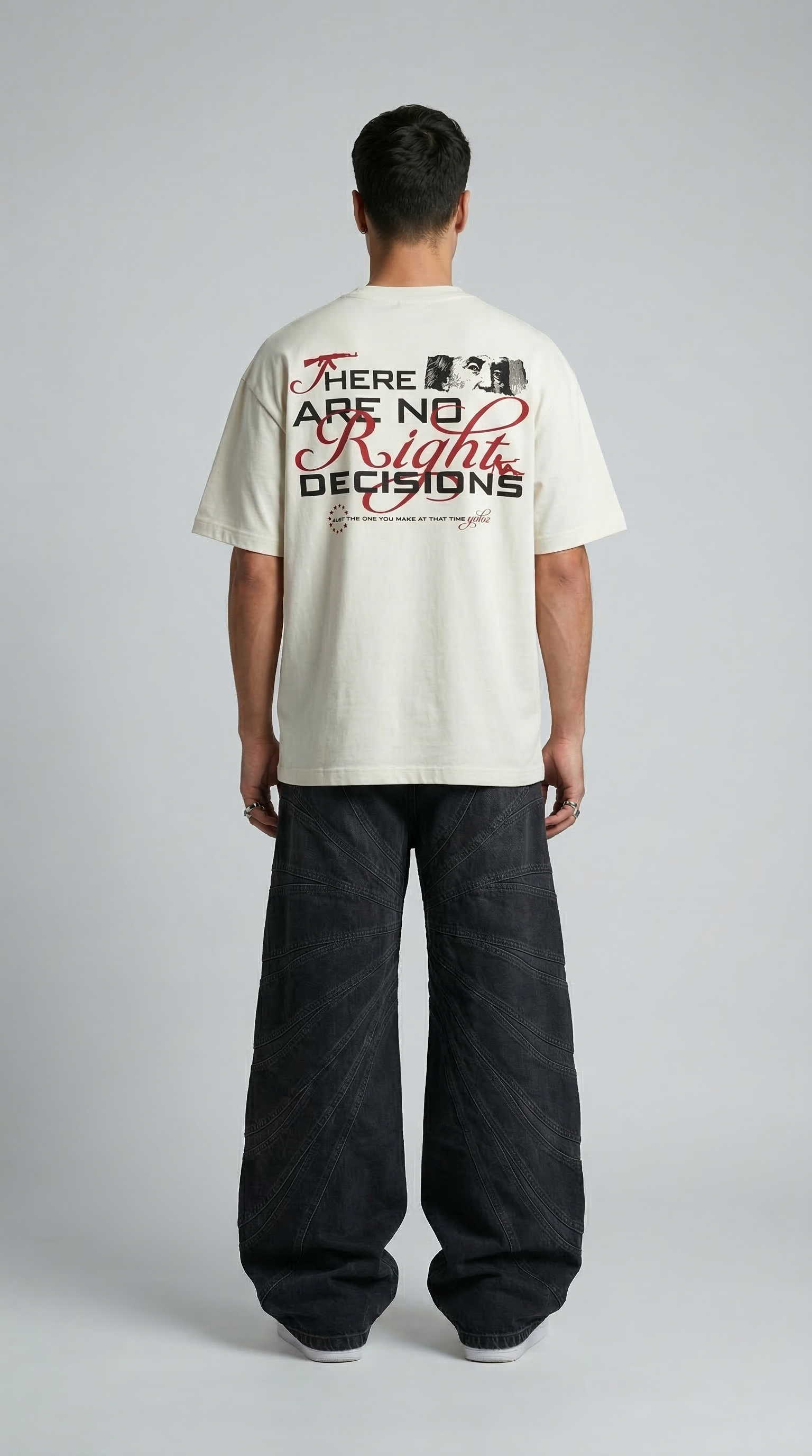 No Right Decisions Off White T-Shirt