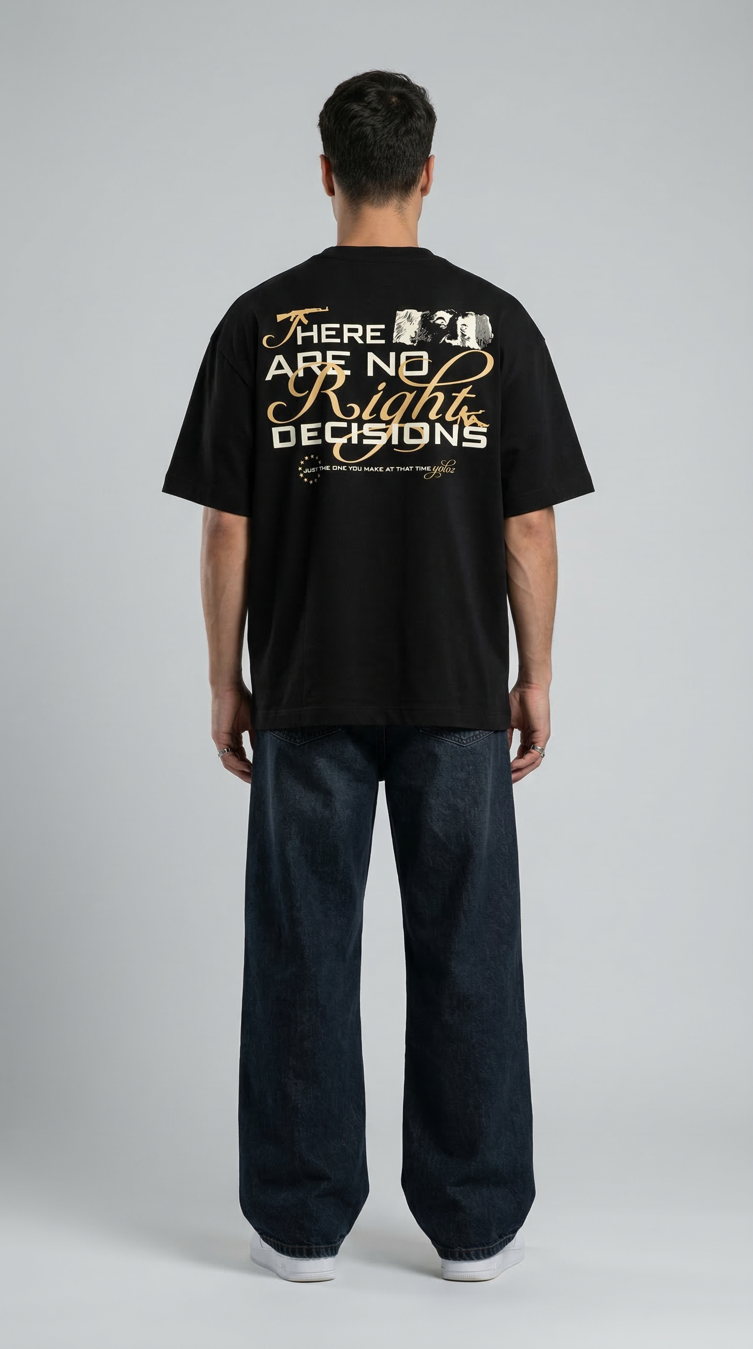 No Right Decisions Black T-Shirt