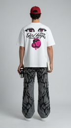 Girl Keep Calling Me White T-Shirt