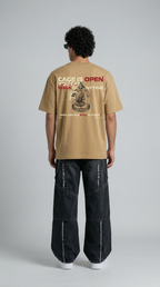 Break The Cage Beige T-Shirt