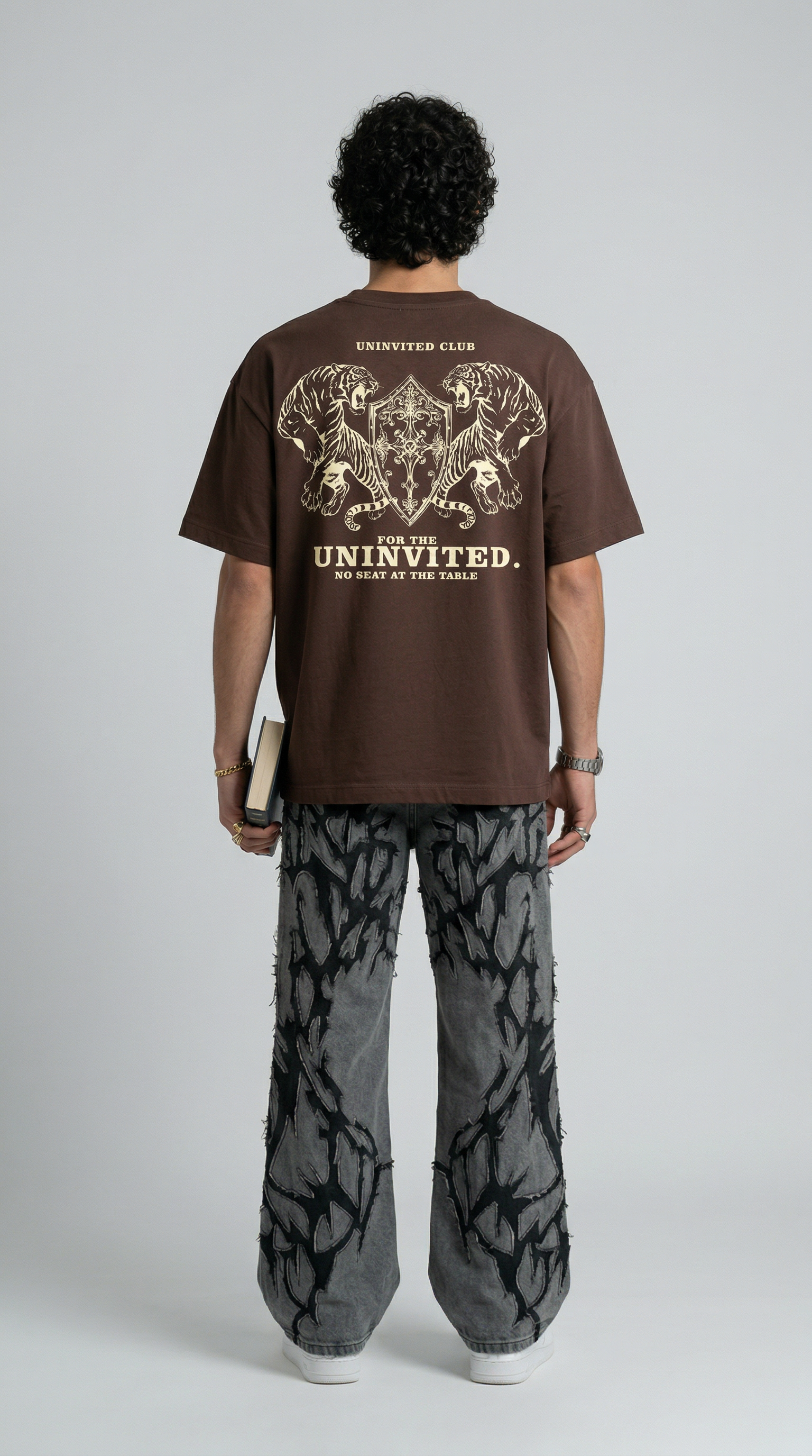 Uninvited Club Brown T-Shirt