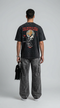 THE WORLD ACID WASH T-SHIRT