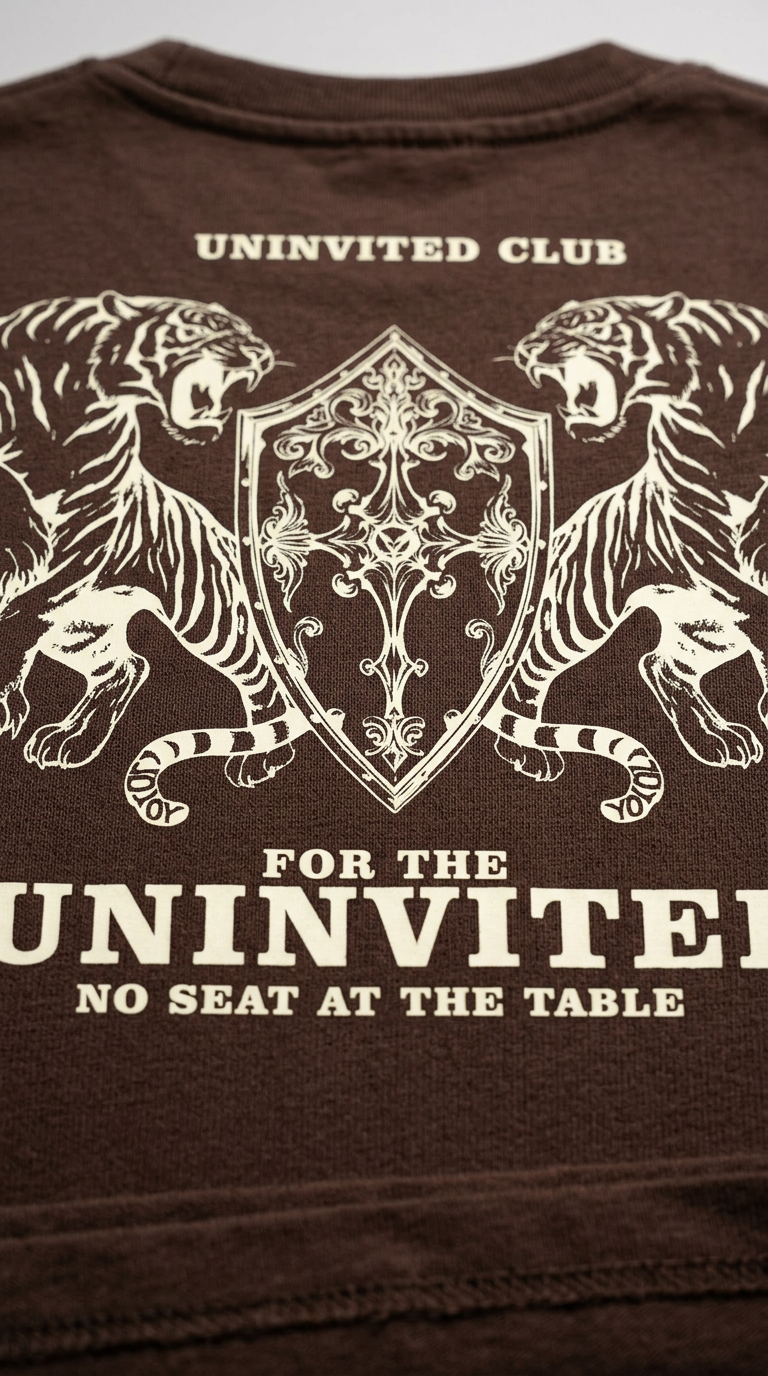 Uninvited Club Brown T-Shirt