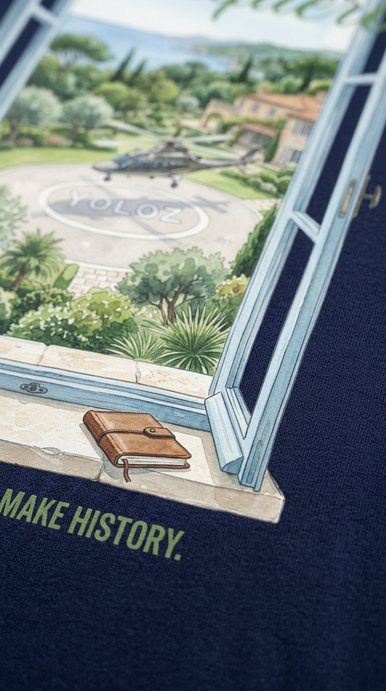Timeless Conqueror Navy Blue T-Shirt