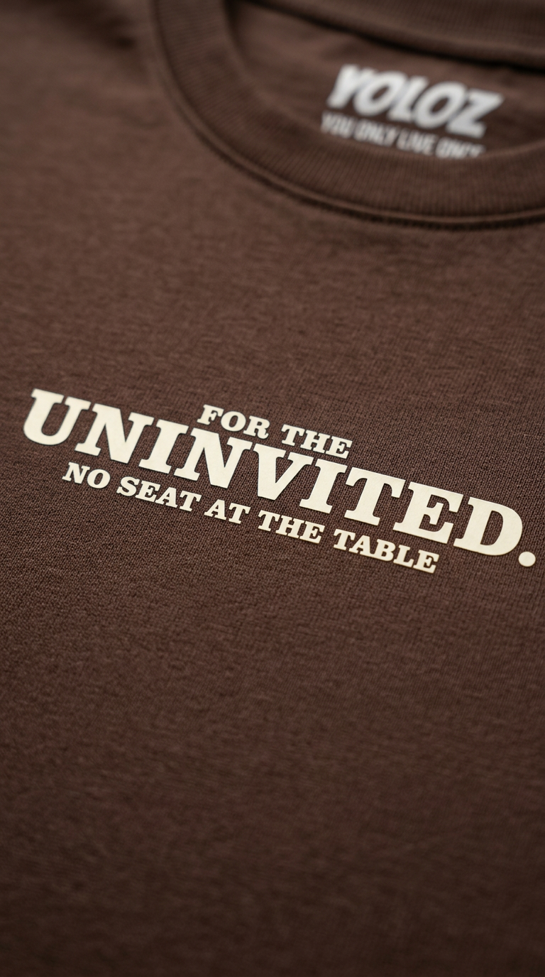Uninvited Club Brown T-Shirt