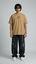 Break The Cage Beige T-Shirt