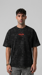 THE WORLD ACID WASH T-SHIRT