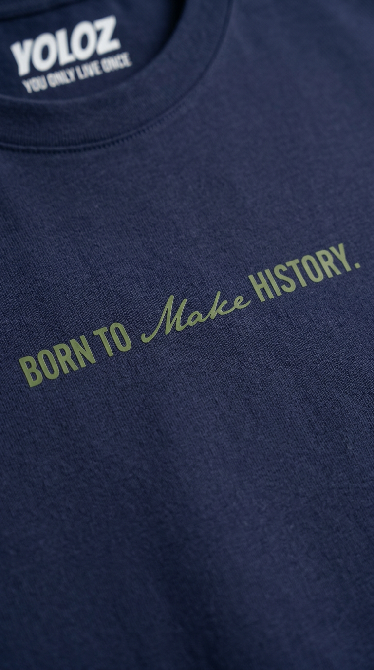 Timeless Conqueror Navy Blue T-Shirt
