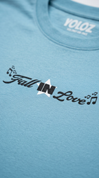 Fall In Love Sky Blue T-Shirt