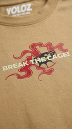 Break The Cage Beige T-Shirt