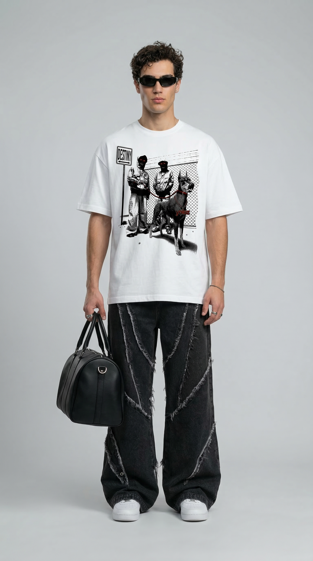 Gangster 2.0 White T-Shirt
