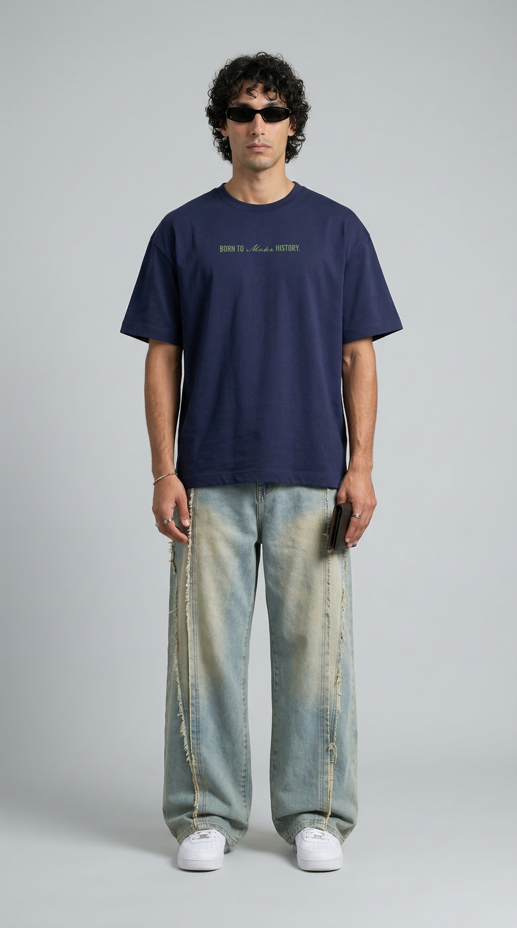 Timeless Conqueror Navy Blue T-Shirt