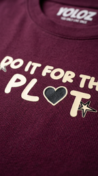 Main Character Only Maroon T-Shirt