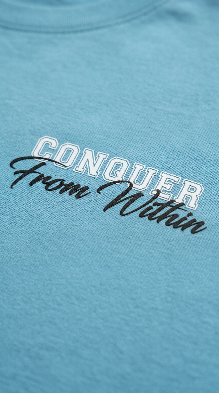 Be The Change Sky Blue T-Shirt