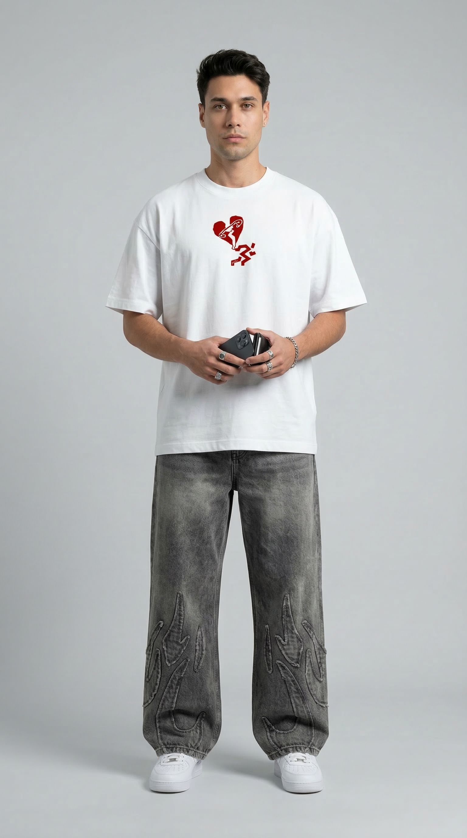 Kisses First White T-Shirt