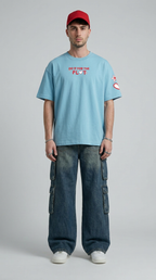 Main Character Only Sky Blue T-Shirt