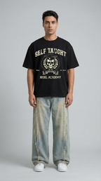 Self Taught Black T-Shirt