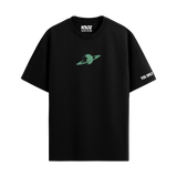 SATURN BLACK OVERSIZED T-SHIRT