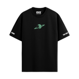 SATURN BLACK OVERSIZED T-SHIRT