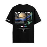 SATURN BLACK OVERSIZED T-SHIRT