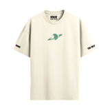 SATURN OFF-WHITE OVERSIZED T-SHIRT